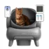 Litière ouverte autonettoyante pour chats Neakasa M1